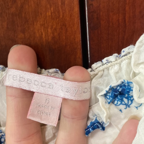 Rebecca Taylor blue and white dress - Picture 3 of 6